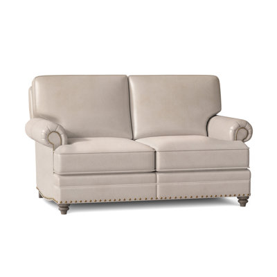 Carrado 64.5'' Leather Loveseat
