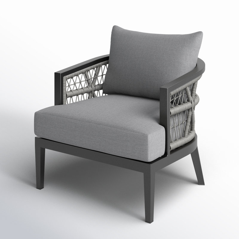 Evalyn Patio Chair with Cushions