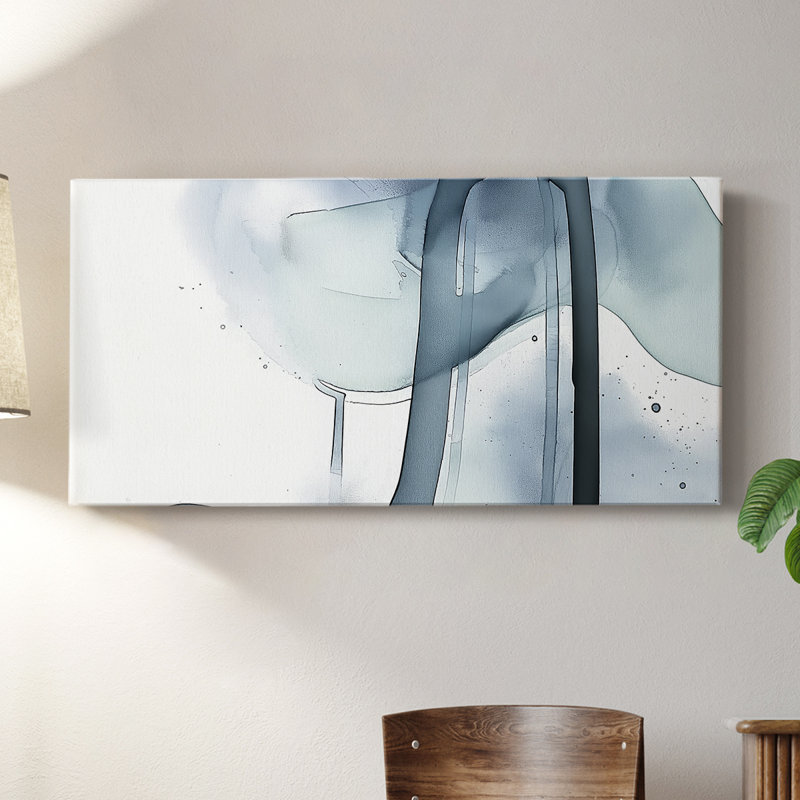 Abstrait 8 # XLVI-Gallery, H 16 po x l 32 po