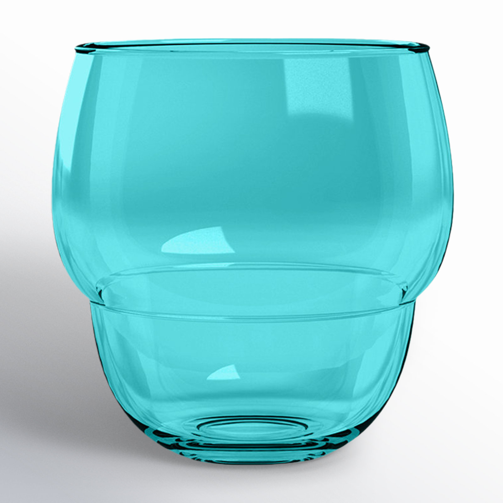 Tarhong Acrylic Stacking Bubble Tumbler, Teal