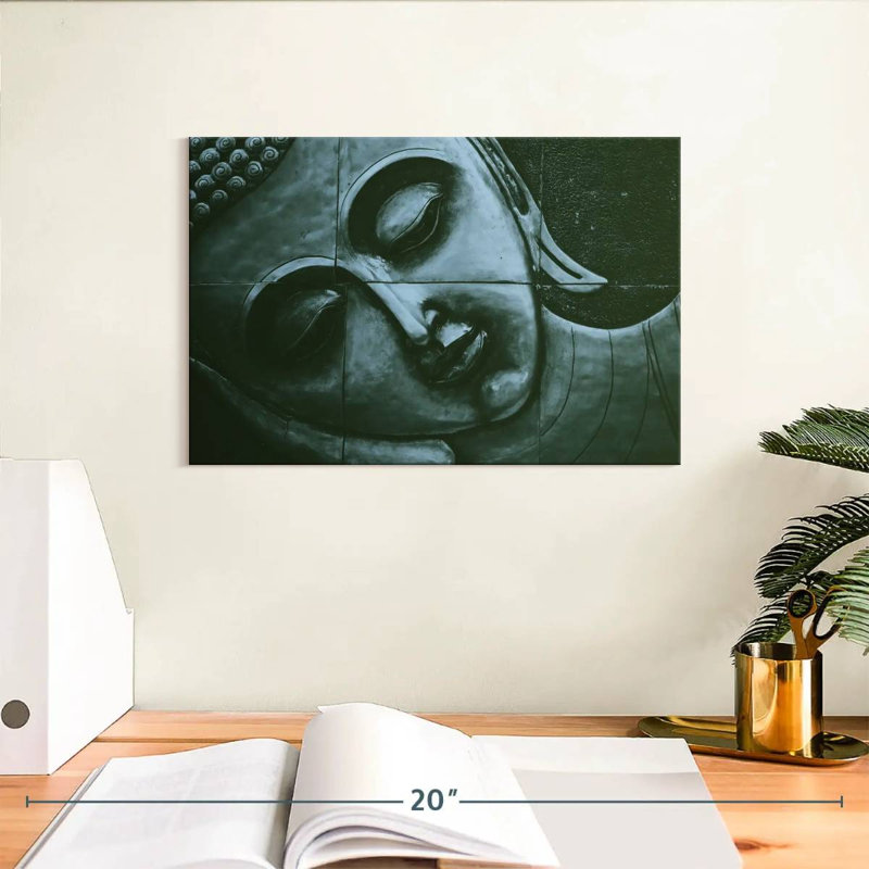 Bouddha couché Adella, H 8 po x l 12 po