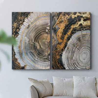 ABSTRACT Series CCLX-Premium Gallery Wrapped Canvas -Ready to Hang