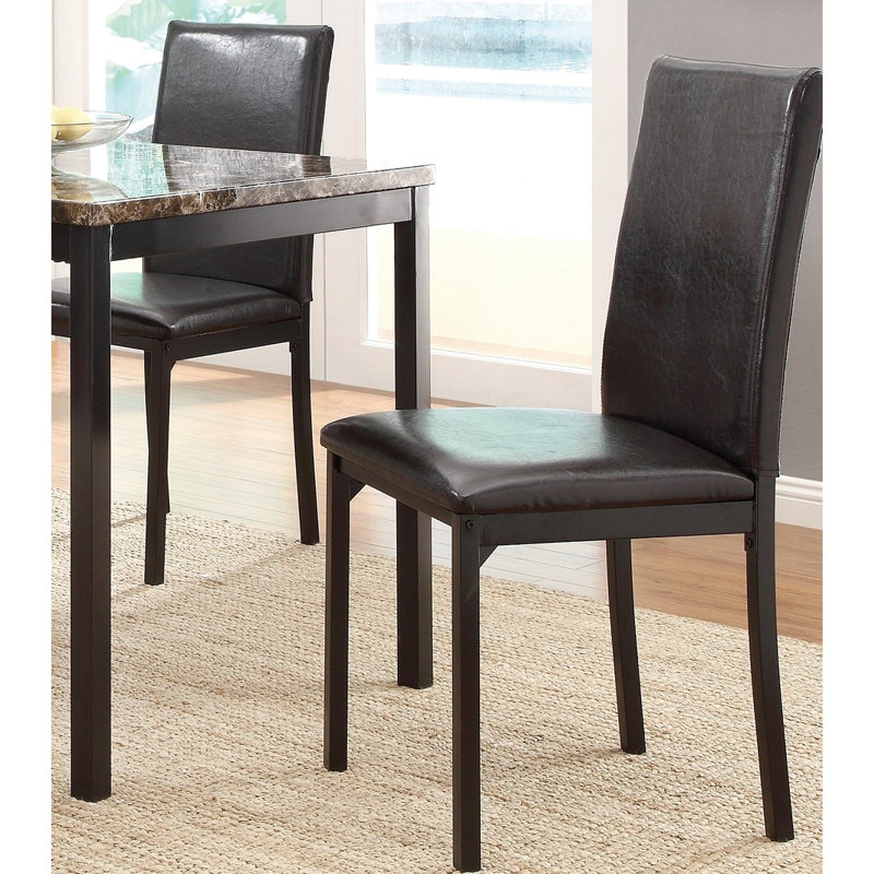 Faux Marble Top Dining Set