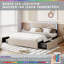Upholstered Storage Bed with 4 Drawers-1081397610