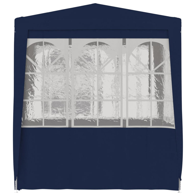 Benja 2m x 2m Steel Party Tent, Blue, 2m x 2m