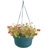 Dura Cotta Traditional Self-Watering Plastic Indoor/Outdoor Hanging Basket Planter with Macrame Cord-1420151636-1453477056