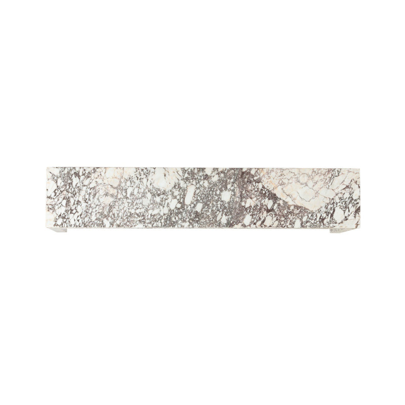 Henn 78.75 in. Marble Console Table