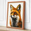 Fox Study Boho - Wrapped Canvas-1273255553-1273255566