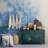 Distressed Hand-Painted Carved Mango Wood Vintage Reproduction Cabinet