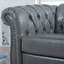 Ensemble de 2 chaises capitonnées Chesterfield-130617354