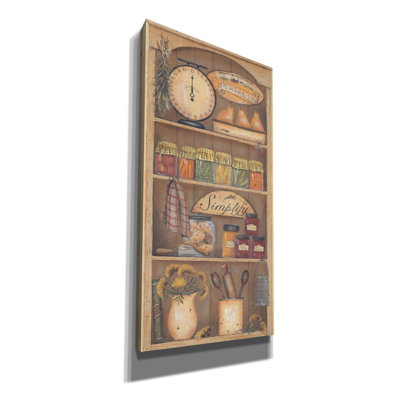 " Farmhouse Pantry I " by Pam Britton Painting Print