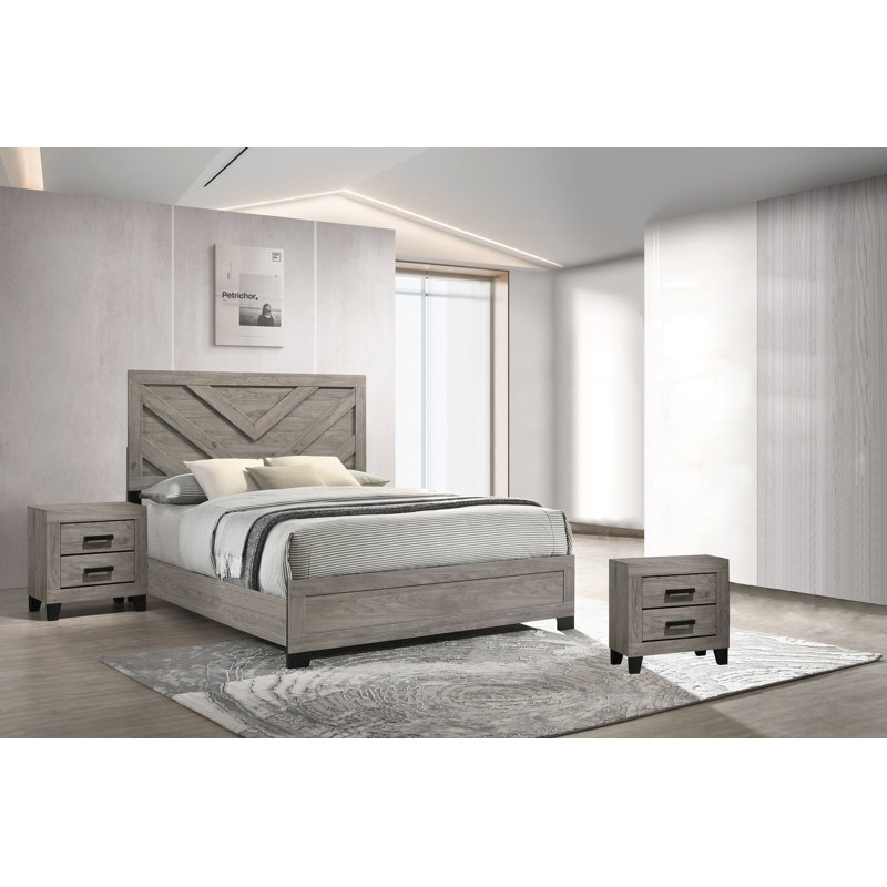 Ensemble de chambre à coucher 3 pièces Granville, Très grand
