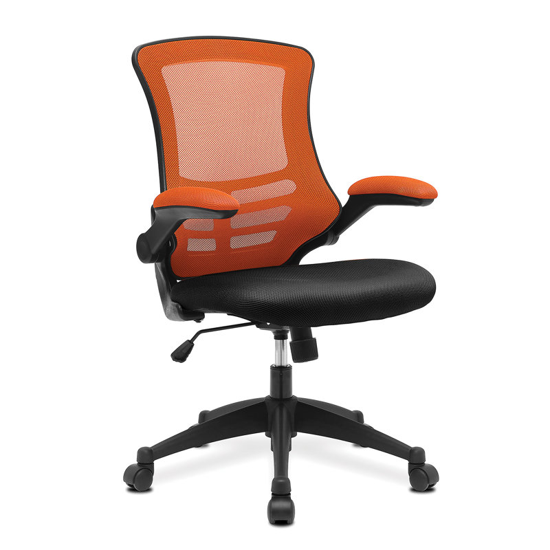 Bergan Mesh Office Chair, Black/Orange