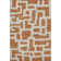 Premium Machine Washable Prisco Terracotta Rug
