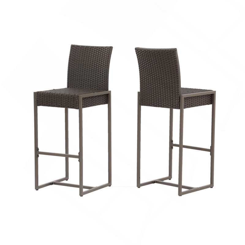 Tabouret de bar, Marron foncé