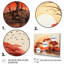 Rouge, jaune, paysage africain - Art mural paysage africain-591767054-591767055