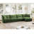 Comfortable Chenille Covey with Versatile Configurations for Living Spaces-842614106
