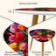 Ensemble de 2 tables basses gigognes Triangle