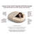 Snoozer Cozy Cave Luxury Hooded Microsuede Pet Bed-82859078-82859073