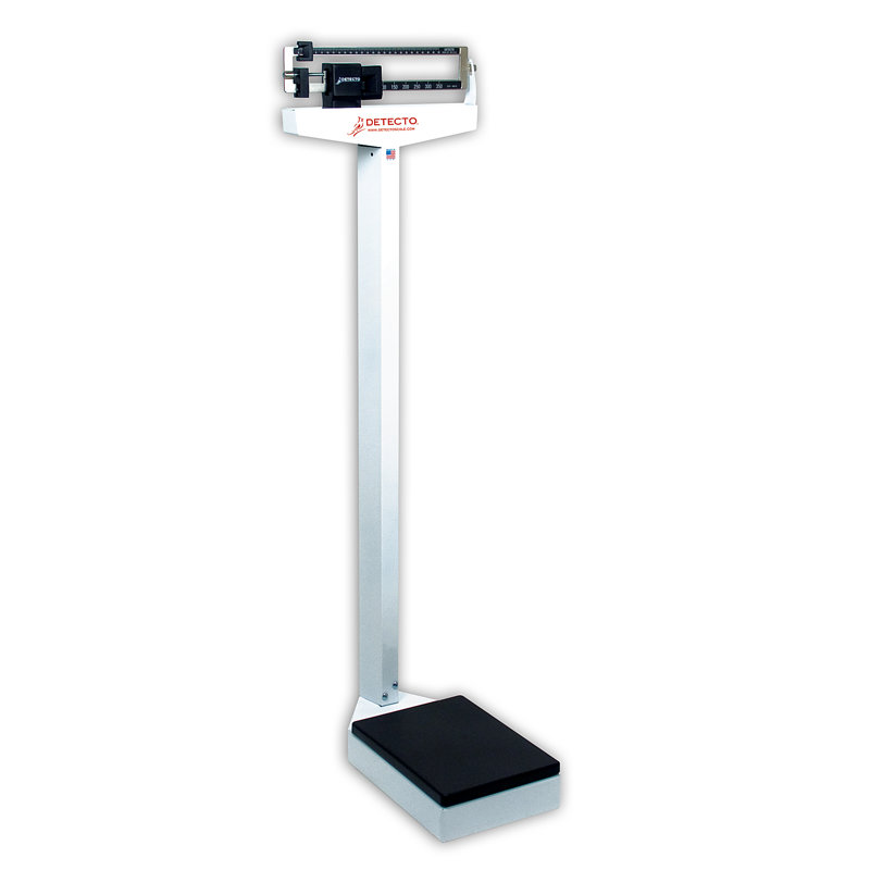 Balance à médecins au niveau oculaire detecto 43-s, Sans la hauteur de la tige, 180 kg x 180 g