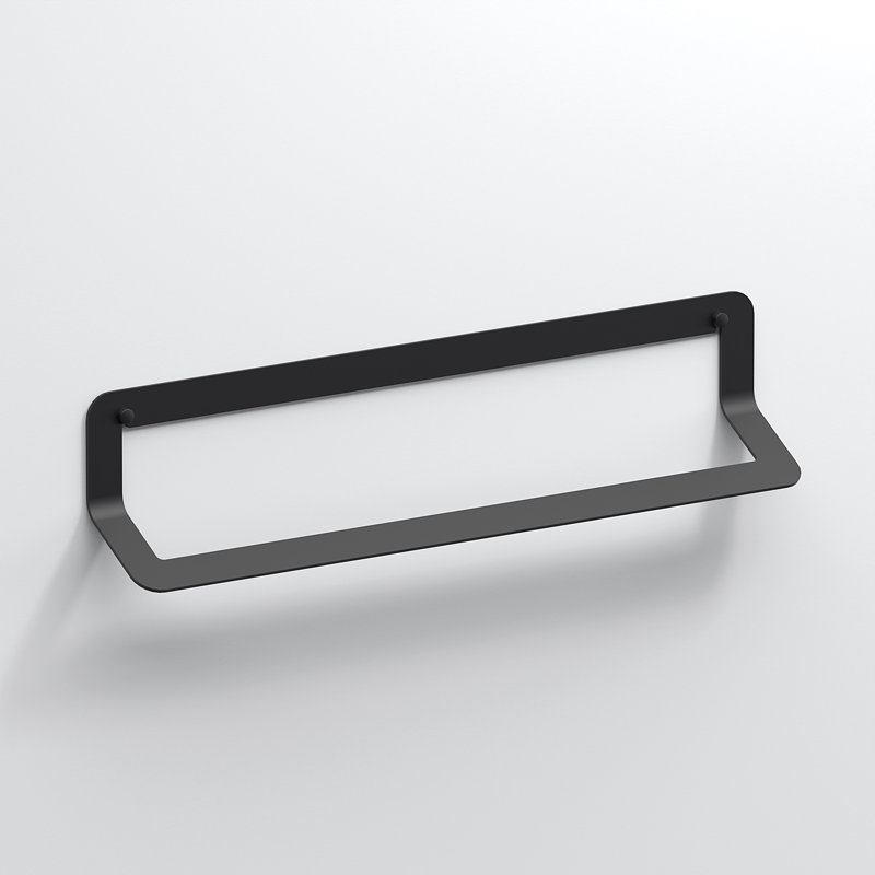 Swarey 1 Towel Rail, Black