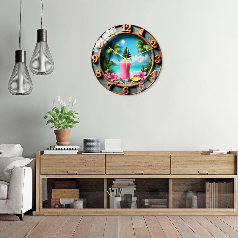 Horloge murale 16 po
