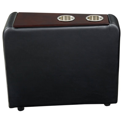 Console de cinéma avec rembourrage noir Nseluka