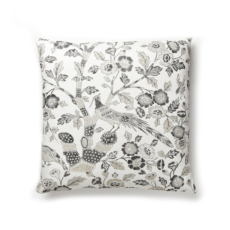 Pacifica Square Pillow Cover & Insert, Truffle