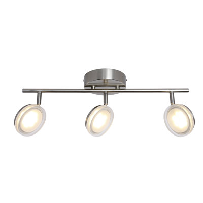 Ensemble de rail d'éclairage 3 lumières 22,44 po Anita