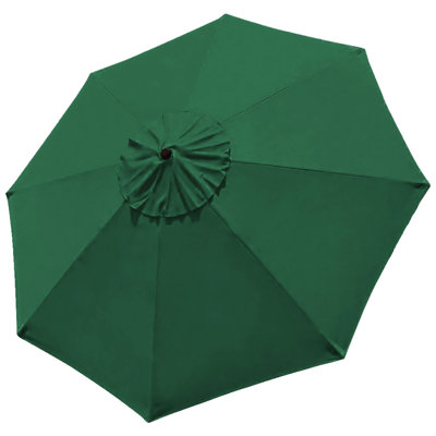 Caeleb Fabric Replacement Cover 8 Ribs Market Patio Umbrella Cover