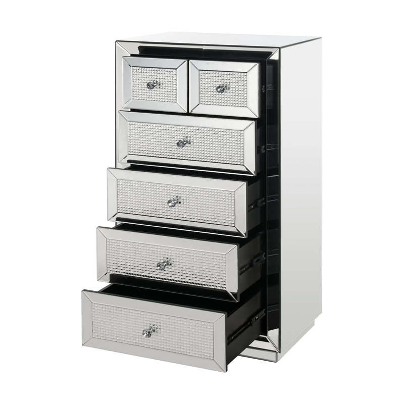 Kehila 6 - Drawer Accent Chest in Mirrored