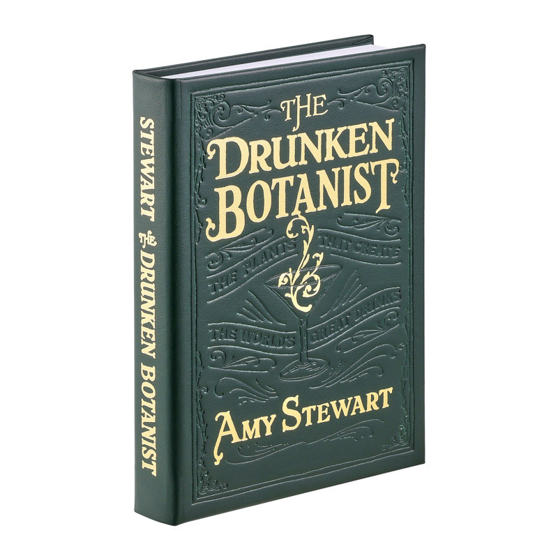 The Drunken Botanist Leather Bound Book