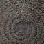 Tapis gris anthracite en jute / sisal tressé à la main Gage-55712515