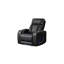 Fauteuil inclinable noir Nostrand-464329938