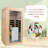 One-Person Sauna Room Front Door, Only Door, Woooden Sauna Room, For Garden
