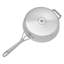 ZWILLING Motion Stainless Steel 4-Qt Stainless Steel  Chef's Pan With Lid