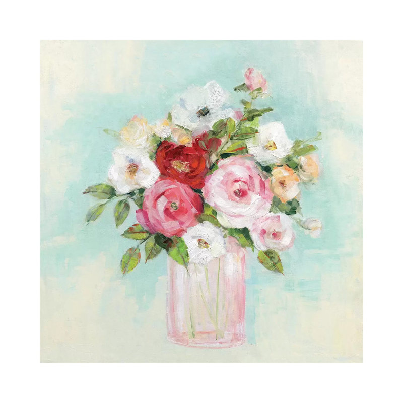 Arrangement of Spring II par Sally Swatland - reproduction d'art, Pas de tapis, Toile tendue, H 12 po x l 12 po x P 0,75 po