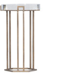 Melange Glass End Table