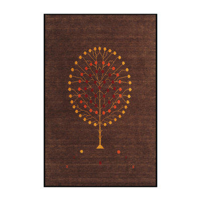 Tapis brun Sprecher