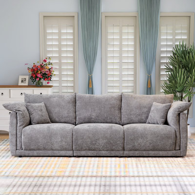 Nyerere 98.5" Upholstered 3 Seater Sofa