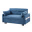 Pull Out Bed With Storage Pockets & Pillows - 55.1" Couch Adjustable For Living Room Large Back Bedroom, Room, Apartment, Office-1329688169