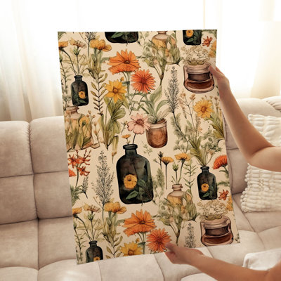 «Botanical Fall», impression botanique sans cadre
