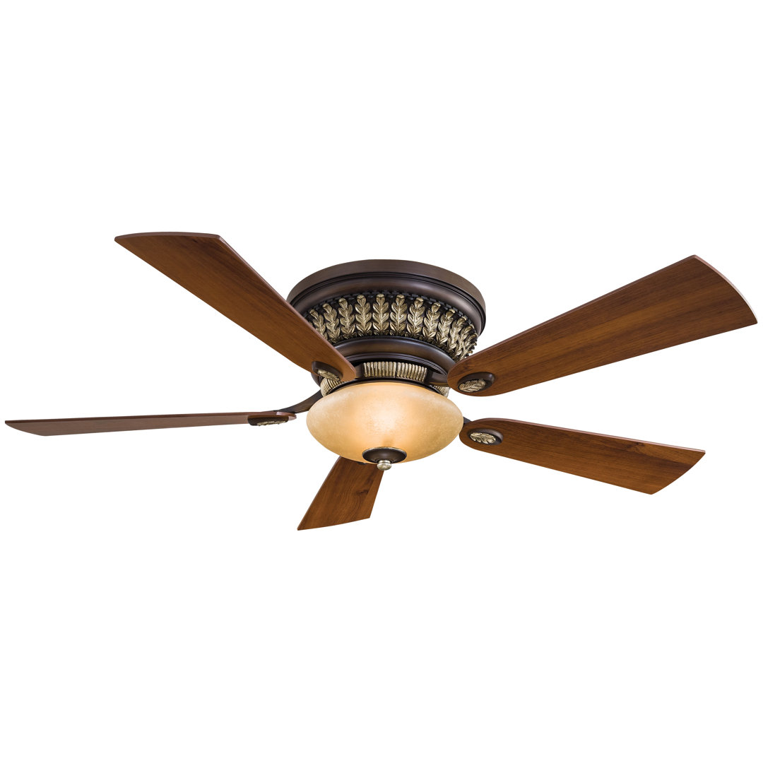 Calais™ 5 - Blade Standard Ceiling Fan and Light Kit Included Minka Aire
