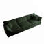 Canapé en chenille 3 places avec repose-pieds 2 places-1625818968