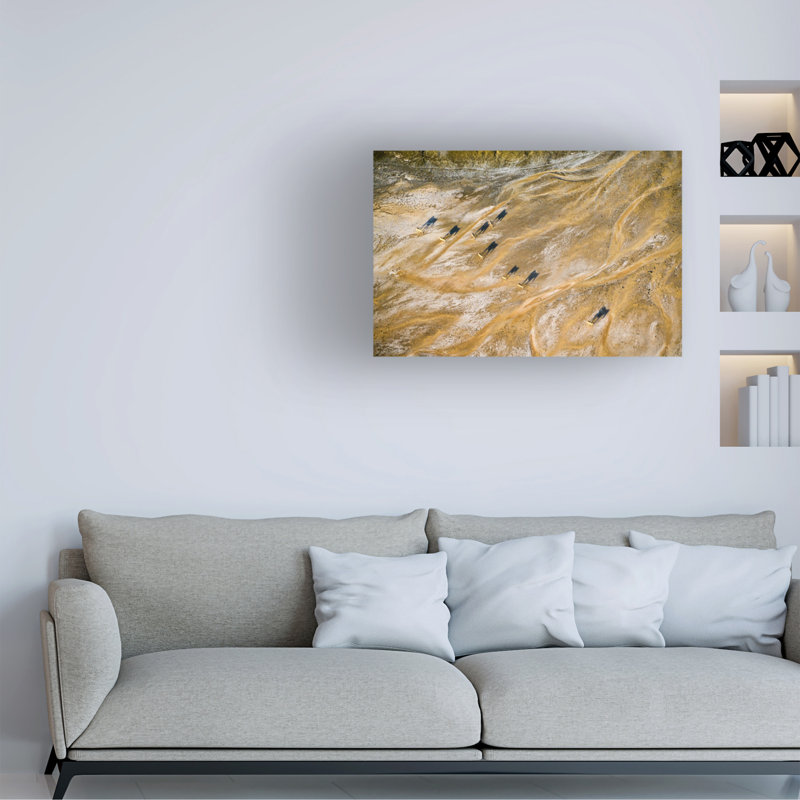 Art sur toile John Fan Journey II, H 12 po x l 19 po