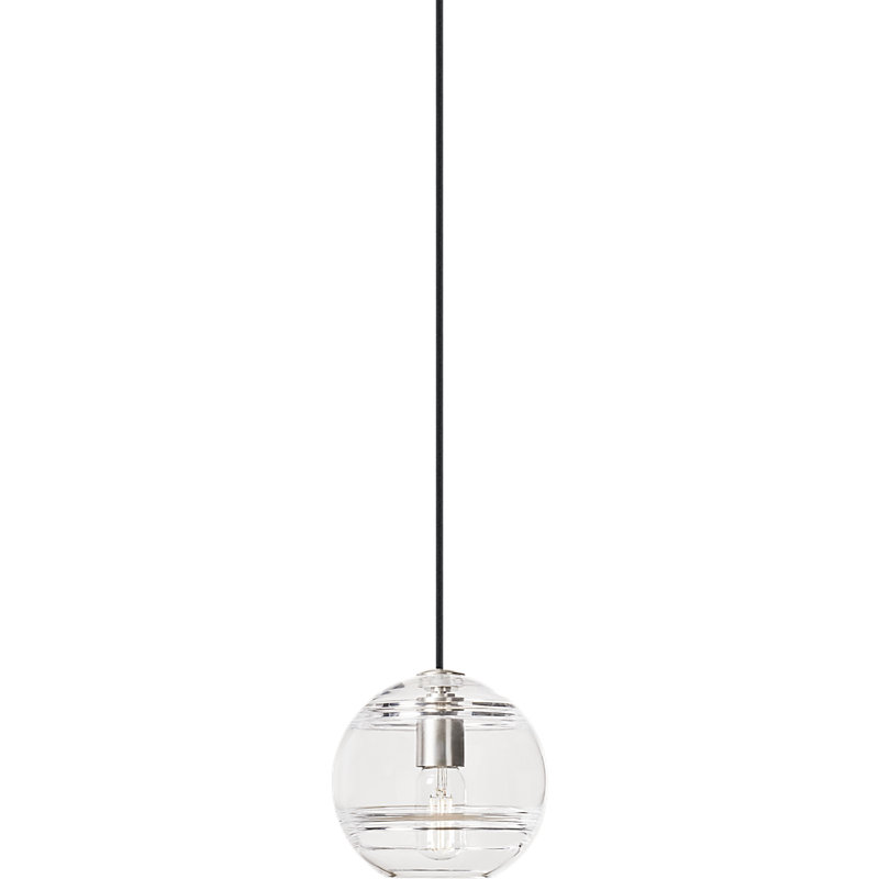 Sedona 1 - Light Pendant, Clear, Yes, Satin Nickel