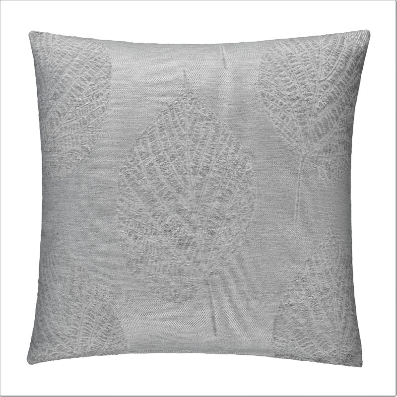 Housse de coussin carré, gris, 24 po x 24 po