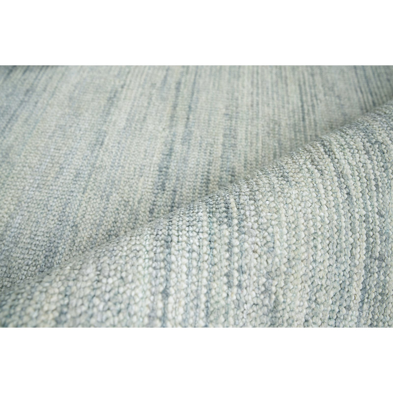 Catalina Hand-Loomed Synthetic Turquiose Area Rug, Turquiose, Square 10'
