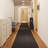 Extra-Long Custom-Length Non-Slip Runner Rug with Dirt-Trapping Grooves. Heavy-Duty, Absorbent, Stain-Resistant, and Washable. Perfect for Entryways, Hallways, and Offices, Black.-1038686124