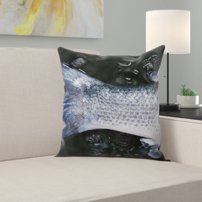 Microsuede Throw Pillow